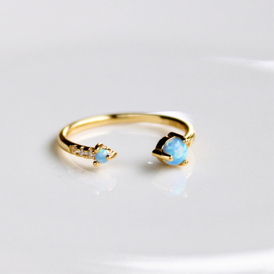 Vivian Grace Jewelry Ring Ocean Opal Ring