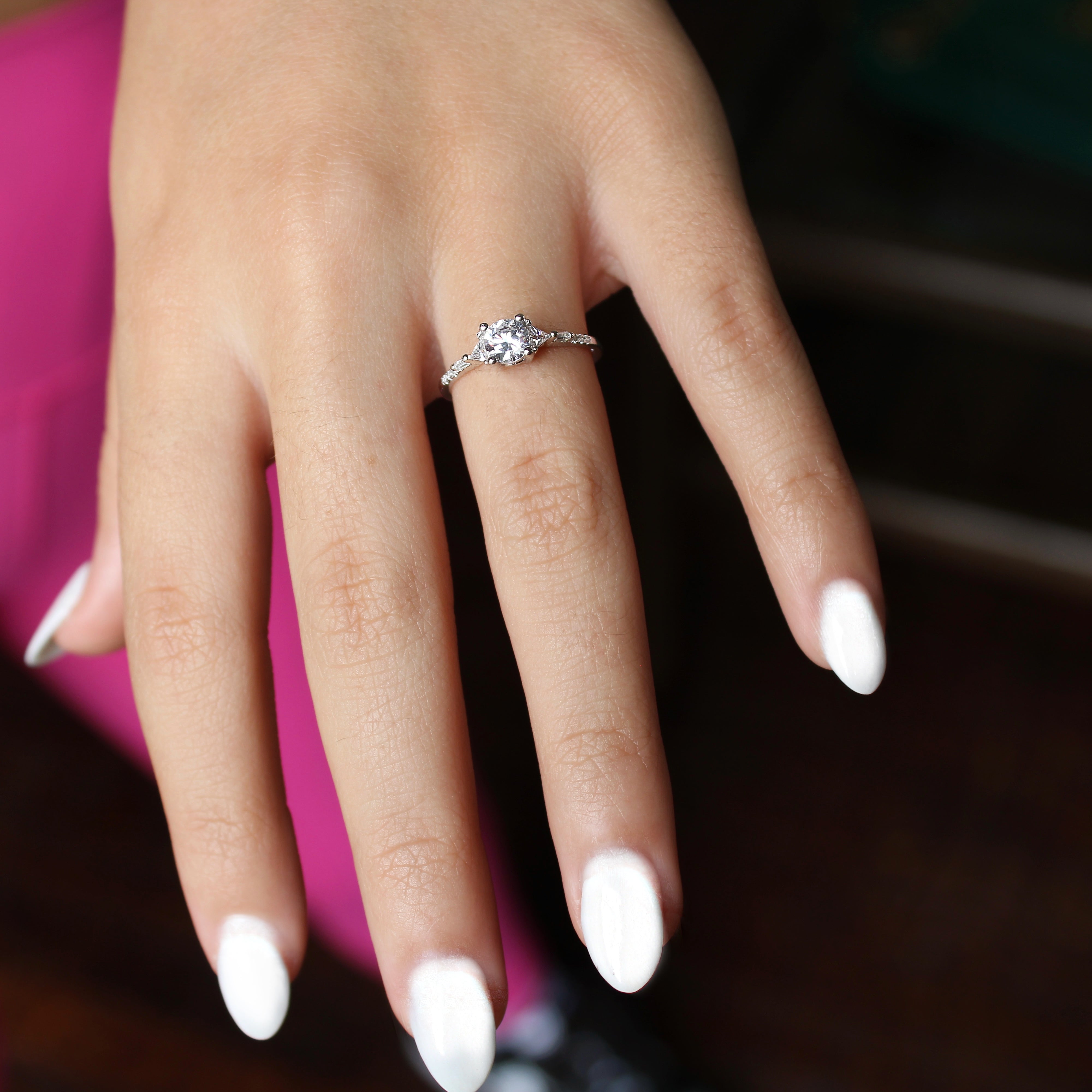 Vivian Grace Jewelry Ring Petite Dahlia Ring