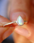 Vivian Grace Jewelry Ring Petite Opal Ring