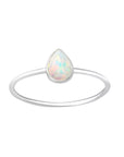 Vivian Grace Jewelry Ring Petite Opal Ring