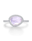 Vivian Grace Jewelry Ring Silver / 5 Luxe Lavender Quartz Ring