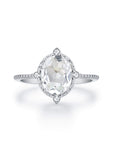 Vivian Grace Jewelry Rings Silver / 5 White Topaz Versailles Ring