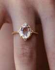 Vivian Grace Jewelry Rings White Topaz Versailles Ring